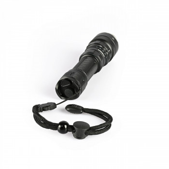 LED Portable Flashlight Tactical (built-in Red/Green light) VIDEX VLF-AT255RG 2000Lm 5000K