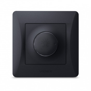 Dimmer 600W black graphite VIDEX BINERA VF-BNDM600-BG