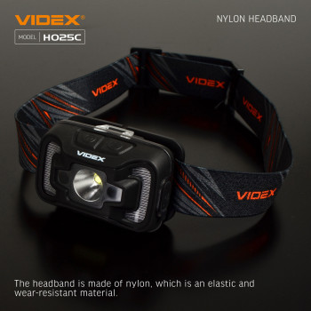 LED Headlamp VIDEX VLF-H025C 310Lm 5000K