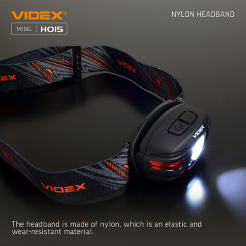 LED Headlamp VIDEX VLF-H015 330Lm 5000K