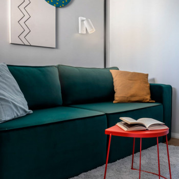 Wall-mounted spot luminaire VIDEX-GU10-KENT-WHITE VL-SPF05E-W