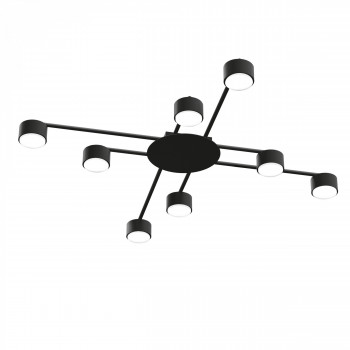 Ceiling spotlight luminaire VIDEX for 8xGX53 lamp VL-SPF22B-B