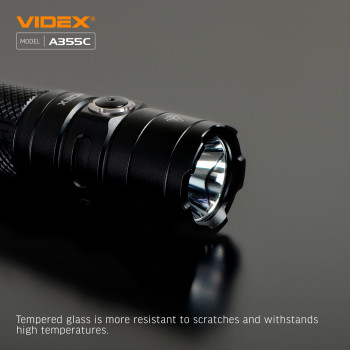 LED Portable Flashlight VIDEX VLF-A355C 4000Lm 5000K