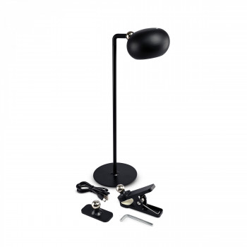 LED Rechargeable Desk Lamp 3W VIDEX VLE-TF18B Black