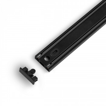 Magnetic busbar DC 48V, 2m black, VIDEX VL-TRMS-FTS20B