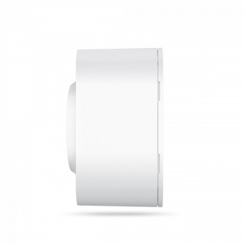 IP20 Single schuko socket, surface mounting, white, VIDEX BINERA VF-BNS21G-W