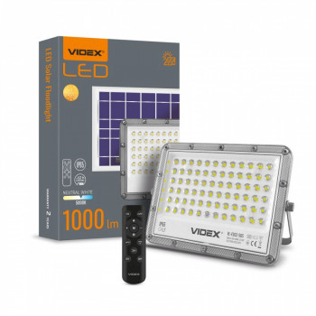 LED Solar Floodlight 50W VIDEX VL-FSO2-505