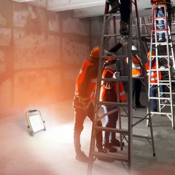 LED RECHARGEABLE FLOODLIGHT VIDEX FLOOD-LED-EMEKA-50W-NW VL-F2A-505