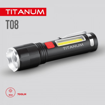 Portable LED flashlight TITANUM TLF-T08 700Lm 6500K