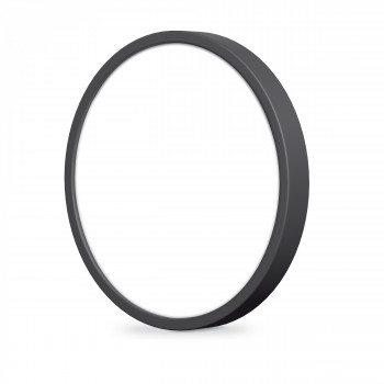 LED Surface Downlight Fixture VIDEX DOWNLIGHT-LED-DLRS-BLACK-24W-NW VLE-DLRS-244B