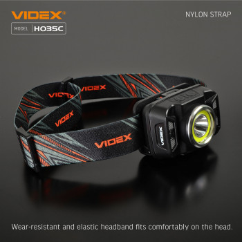 LED Headlamp VIDEX VLF-H035C 410Lm 5000K