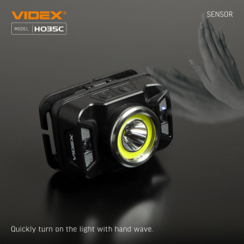 LED Headlamp VIDEX VLF-H035C 410Lm 5000K