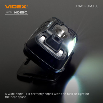 LED Headlamp VIDEX VLF-H025C 310Lm 5000K