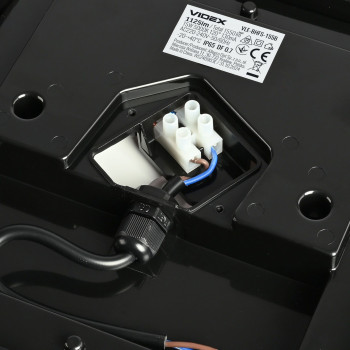 LED Bulkhead Light VIDEX-BULKHEAD-LED-VIKA-BLACK-15W-NW 