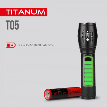 Portable LED flashlight TITANUM TLF-T05 300Lm 6500K