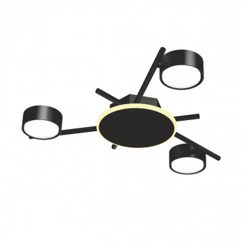 Ceiling spotlight luminaire VIDEX for 3xGX53 lamp with backlight VL-SPF20B-BB