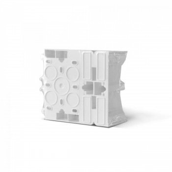 Additional module (optional kit) for single box white VIDEX BINERA VF-BNMB2-W