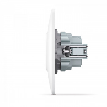 Socket single Schuko/French white VIDEX BINERA VF-BNSK1G-W