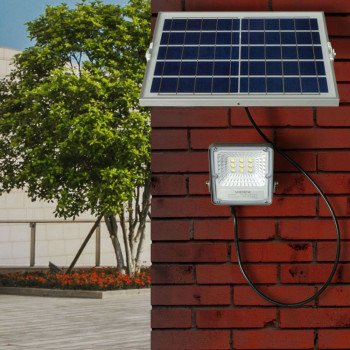 LED Solar Floodlight 20W VIDEX FLOOD-LED-SOLAR-GELIO-20W-NW VLE-FSO-205
