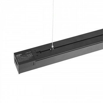 LED Linkable Linear Light VIDEX 24W 0.6М 5000K 2400Lm Black VL-BNL02-24065B