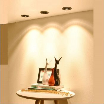 Recessed spotlight luminaire GU10 VIDEX VL-SPF08R-B