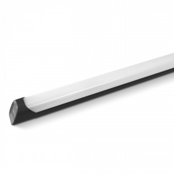 LED Batten Light VIDEX 72W 1.2М 5000K 8000Lm Black VLE-BN-72125B