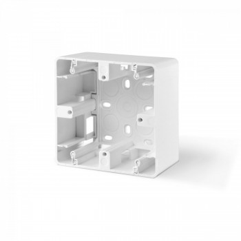 Single surface mounted box white VIDEX BINERA VF-BNMB1-W