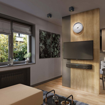 Ceiling spotlight luminaire VIDEX-GU10-OTTO-BLACK VL-SPF01-B