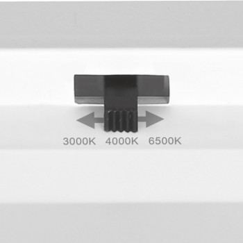 VIDEX DL6S-12CW – LED Ceiling Light 12W, 3CCT (3000K/4000K/6500K), 1170 lm, White