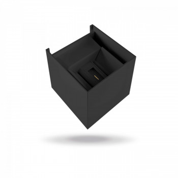 Facade double-sided luminaire VIDEX VL-AR04-062B 6W ERIC-BLACK