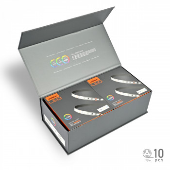 LED strip 10m, DC 12V, 120W, 1440Lm, 6000K (Ra98) IP20, VIDEX VL-LST28144-12126-B10