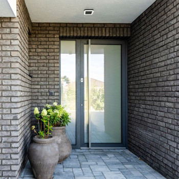 LED Bulkhead Light VIDEX-BULKHEAD-LED-VIKA-BLACK-15W-NW 