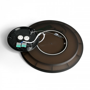 LED Ceiling Light with decorative backlight VIDEX DL5R 22W 3000K-4000K-5000K 220V Black