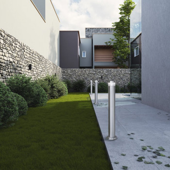 Garden luminaire VIDEX VL-AR05-03062S 3W LUKA-SILVER 60CM