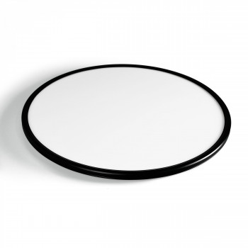 LED Ceiling Light with decorative backlight VIDEX DL5R 44W 3000K-4000K-5000K 220V Black