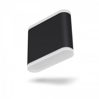 Facade double-sided luminaire VIDEX VL-AR06-062B 6WEVAN-BLACK