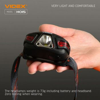LED Headlamp VIDEX VLF-H015 330Lm 5000K