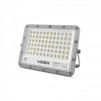 LED Solar Floodlight 50W VIDEX VL-FSO2-505