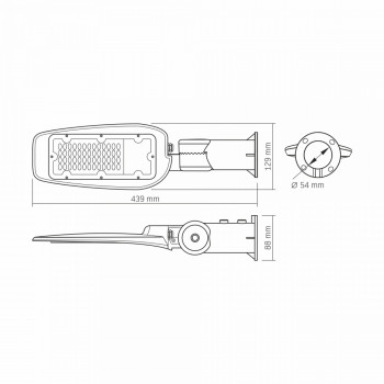LED Street Light VIDEX-STREET-LED-LEYA-30W-NW5 VLE-SLe14-305