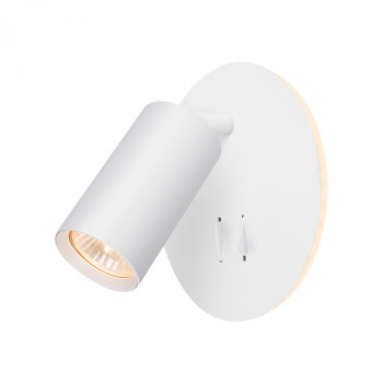 Wall-mounted spot luminaire VIDEX VL-SPF24E-W