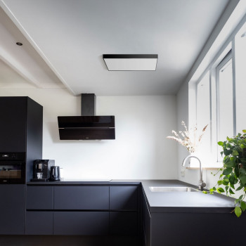 Surface-mounted frame VIDEX LED-PANEL-SURFACE-MOUNTED-FRAME-6060-BLACK VL-PFS-B