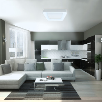 LED Ceiling Fixture VIDEX LED-EDGE-SC-72W-WHITE