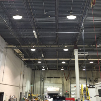 LED High Bay Light VIDEX HB01 100W 5000K 18000Lm 220V Black