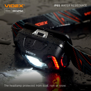 LED Headlamp VIDEX VLF-H025C 310Lm 5000K