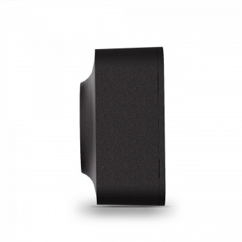 IP20 Single schuko socket, surface mounting, black graphite, VIDEX BINERA VF-BNS21G-BG