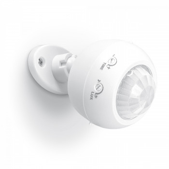 Sensor VIDEX VL-SPS27W, 8m, 10sec-7min, 10-2000lx, 360*, IP20, white