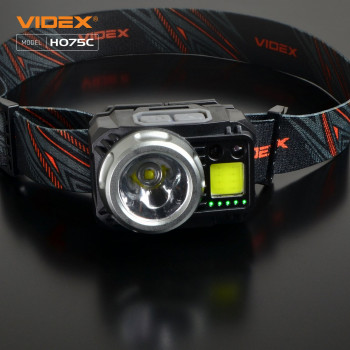 LED Headlamp VIDEX VLF-H075C 550Lm 5000K