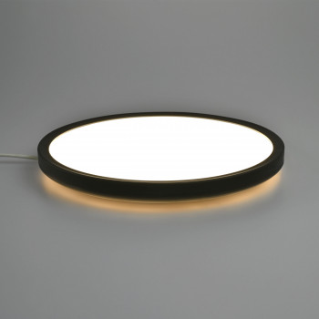 LED Ceiling Light VIDEX LED-CEILING-DL3R-18W-BLACK-4K VL-DL3R-184B