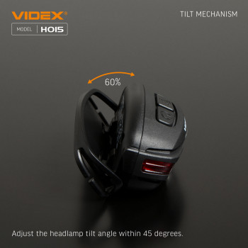 LED Headlamp VIDEX VLF-H015 330Lm 5000K