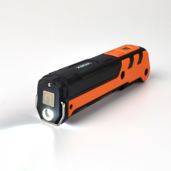 Multipurpose Rechargeable LED Flashlight (switching between Red and UV light) VIDEX VLF-M044UV